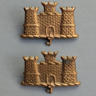 The Suffolk Regiment - Officer's Collar Badges.