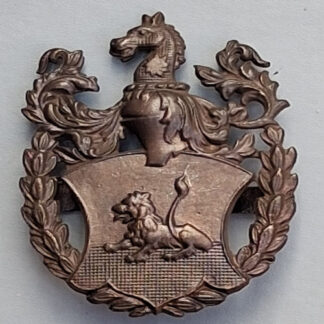 Portsmouth Grammar School - Officer's Bronze Cap Badge.