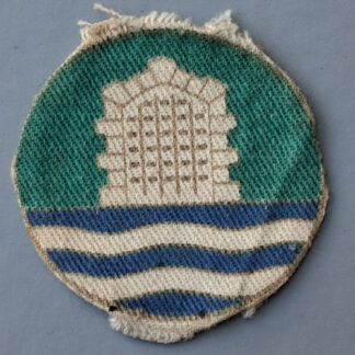 101st Coastal Brigade - Printed Cloth Formation Badge.