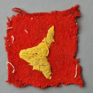 The King's African Rifles - Woven Cloth Formation Badge.