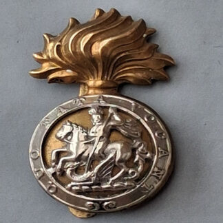 The Royal Northumberland Fusiliers - Bi Metal Cap Badge.