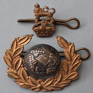 The Royal Marines - King's Crown Officer's Cap Badge.