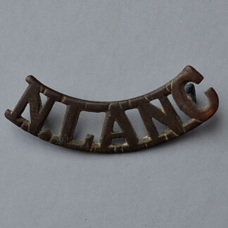 The Loyal North Lancashire Regiment - Gilding Metal Shoulder Title.