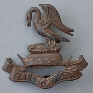 17th - 20th Service Battalions The King's Regiment (Liverpool Pals) - Die Stamped Bronzed Cap Or Collar Badge.