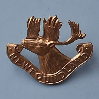 (Canada) The Newfoundland Regiment - Gilding Metal Cap Badge.
