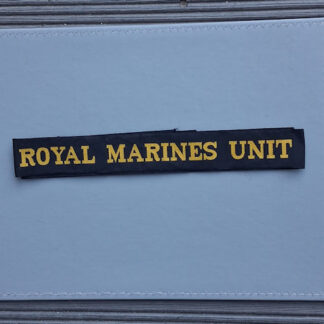 Royal Marines Unit - Full Length Cap Tally.