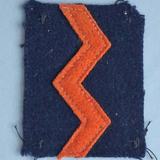 (South Africa) WW2 South Africa Artillery Corps - Cloth Pagri Badge.