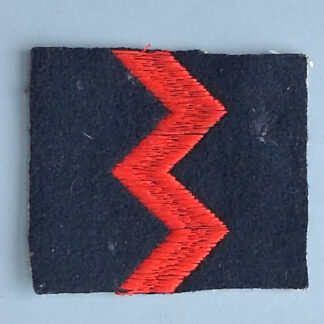(South Africa) WW2 South Africa Artillery Corps - Cloth Pagri Badge.