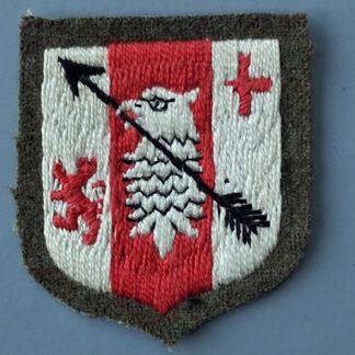 31st Anti Aircraft Brigade - Woven Cloth Formation Badge.