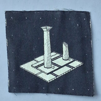 Cyrenaica District - Printed Cloth Formation Badge.