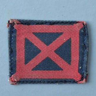 42nd Army Group Royal Artillery - Printed Cloth Formation Badge.