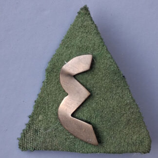 4th King's African Rifles - Gilding Metal Arabic Numeral Cap Badge.