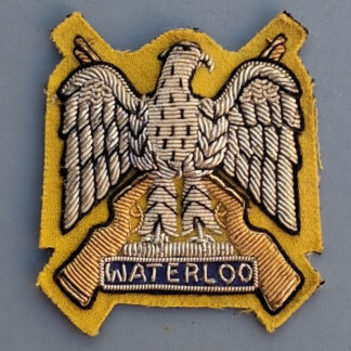 The Royal Scots Dragoon Guards - Officer's No1 Dress Bullion Cloth Sleeve Badge.