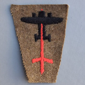 1st Anti Aircraft Division - Woven Cloth Formation Badge.