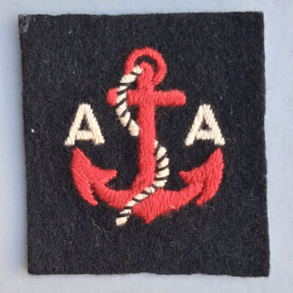Maritime Anti Aircraft Royal Artillery - Woven Formation Badge.