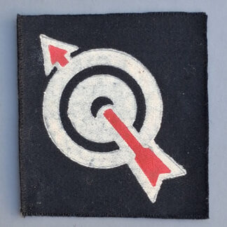 6th Anti Aircraft Division - Painted Cloth Formation Badge.