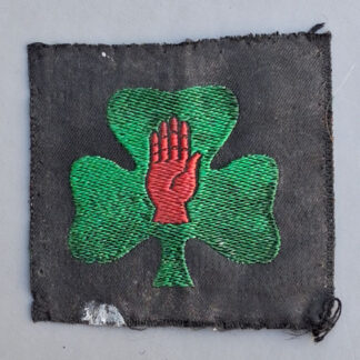 107th Ulster Infantry Brigade - Silk Cloth Formation Badge.