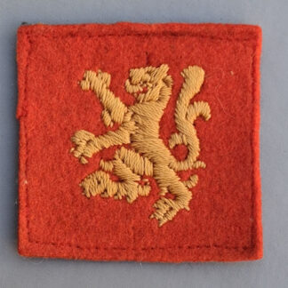 Scottish Command Troops - Woven Formation Badge.