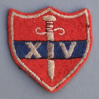 14th Army - Woven Cloth Formation Badge.