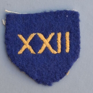 22nd Royal Engineer Group - Woven Cloth Formation Badge.