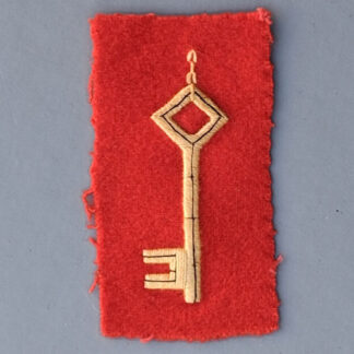 Gibraltar Garrison - Woven Cloth Formation Badge.