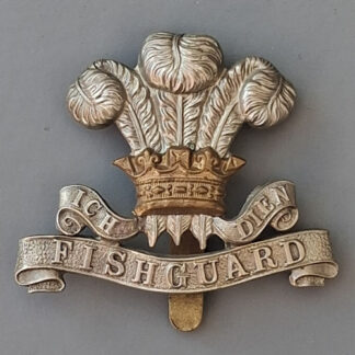 The Pembrokeshire Yeomanry - Bi Metal Cap Badge.