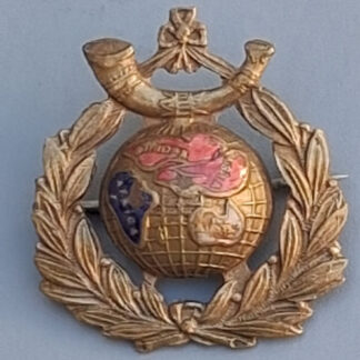 The Royal Marine Light Infantry - Enamelled Sweetheart Badge.